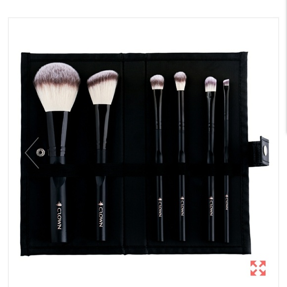 NEW Crown Brush 6 Piece Black Brush Set - Picture 2 of 8